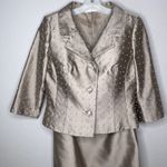 Vintage Montage Collection Two Piece Strapless Formal Dress With Jacket Size 8 Photo 1