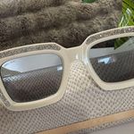 Jimmy Choo megs ivory crystals Sunglasses🤍 Photo 8