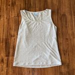 Chico's Vintage  1990’s Textured Tank Top Blouse Size 1 Like New Photo 0
