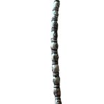 Madewell  Statement Necklace Silver & Gold Tone Stick Fringe Adjustable 22" Triba Photo 3