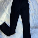 ZARA Flare Leg Black Pants Photo 0
