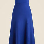 J.Crew  Merino wool midi dress Cobalt Photo 0