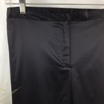 Arden B  Black Satin High Rise Waist Pants 4 Photo 5