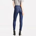 Levi's Levi’s 721 Women’s Vintage High Rise Skinny Jeans Size 30 Orange Tab Zip Ankle Photo 1