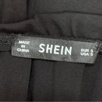 SheIn Surplice Halter Top Jogger Leg Jumpsuit Black Small Photo 12