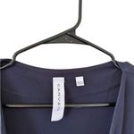 Carven NEW Cinched Cord Navy Dress Blue Size L Photo 2