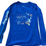 Disney runDisney 2019 Wine and Dine Half Marathon Shirt Size M Blue Photo 0