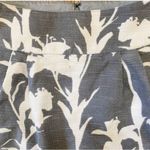 Banana Republic Heritage Gray & Cream Floral Print Skirt 2 Photo 3