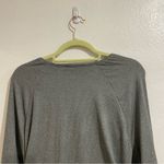 Cider  Gray Ruched Long Sleeve Faux Wrap Top Sz 2XL NWT Photo 7