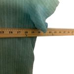 Nu Views Vintage Women's Size Medium Sea Green Hippie Boho Artsy Blouse Photo 8