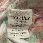 ICIKULS multicolored floral 1/4 zip athletic long mesh sleeve XL Orange Photo 5