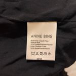 ANINE BING  Black Sequined Patterned Blazer Photo 5