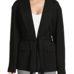 Ba&sh ‎ Lady Belted Blazer Style Jacket Black X-Small Photo 0