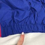 Liz Claiborne Track Suit Jacket Vintage Pink Blue Windbreaker Jacket Pockets Zipper Retro Photo 11