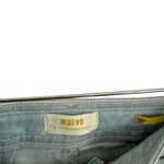 Anthropologie Maeve  Wide Leg Cropped Raw Hem Jeans Light Wash Womens 26P Photo 2