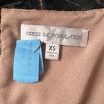 Dress the Population Black Lace Sequin A-line Sleeveless Dress Photo 10