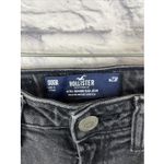 Hollister Boho Ultra High Rise Black Butterfly Print Dad Casual Jeans 23R Photo 4