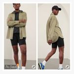 Athleta  Allure Shirt Jacket Olive Photo 1