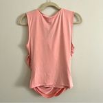 EXPRESS NWT Body Contour Silky Wrap Tank Top Shell Coral Peach Sz L Photo 10