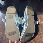 Forever 21 NWT Womens Buckle Shiny Silver Mary Jane Ballet Flats Size 7 Photo 4