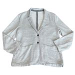 Faherty Inlet Knit Blazer Heather Grey Lightweight Jacket Size XL Casual Basic Gray Photo 0