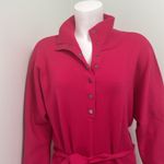 Anthropologie  Daily Practice Polo Knit Mini Tunic Dress Hot Pink Small NEW Photo 6