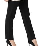 Susan Graver Petite Ponte Knit Pull-On Pants w/ Seam Detail in Black, Size SP Photo 0