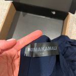 Norma Kamali  Navy Diana Dress Photo 4