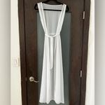 Elegant White Maxi Dress Size 2 Photo 1