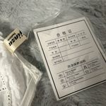 White Eyelet Lace Ruffle Babydoll Top Size M Photo 9