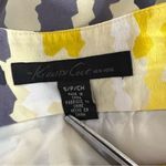 Kenneth Cole New York Women's Abstract Print A Line Silk Skirt Size S P Yellow Photo 3