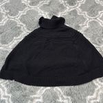 Tommy Hilfiger  black knitted cotton cape poncho size Xs Photo 7