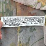 ZARA  Printed Floral Sheer Polyester Printed Tulle High-Waisted Dress Small Photo 8