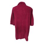 VTG 1990s–2000s April Cornell Corduroy Mini Dress Embroidered Pockets M/L Red Size M Photo 7