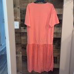 Johnny Was T-Shirt Coral Fish Appliqué Drop Waist Dress Photo 5