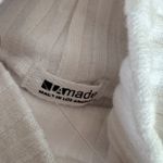 LA Made Revolve White Long Sleeve Turtleneck Sweater Size Small NWT Photo 3