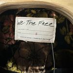 Free People We The  Nicolette Velvet Double Breasted Blazer Black Floral Sz Small Photo 4