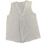 Entro White V-Neck Tank Top Women’s Small Photo 0