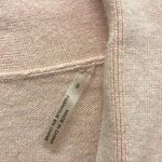 margaret o'leary Margaret‎ O’Leary blush pink open front sweater cardigan size S Photo 4