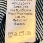 Coldwater Creek Striped Fleece Blouse Women’s 1X 18 XL Pullover Blue Shades Photo 10