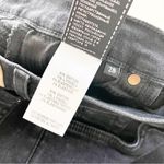 7 For All Mankind Cropped Alexa Denim Jeans in Black Wash Photo 6