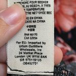 Free People Boho Black Pink Floral Tunic Dress Photo 5