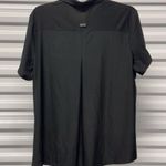 Jamie Sadock Polo Shirt Women's XL Black Short Sleeve Zip Size 2X Photo 6