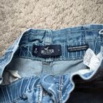 Hollister  Ultra High Rise Denim Blue Women's Mom Shorts Photo 2