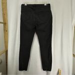 ZARA Skinny Jeans Zipper Goth Alternative Womens 8 Black Photo 7