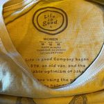 Life is Good Life Is‎ Good yellow horse long sleeve t-shirt graphic women size medium M Photo 3