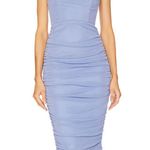 Revolve Michael Costello x India Midi Dress in Periwinkle XXS Photo 1