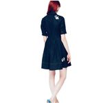 Kate Spade Embroidered Denim Shirt Dress Size 2 Photo 11