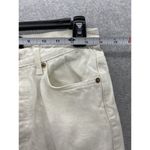 BDG  Women's Jeans White Wash Button Fly Size 27 Straight High Rise 100% Cotton Photo 12