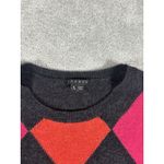 Theory cashmere argyle sweater womens medium Photo 5